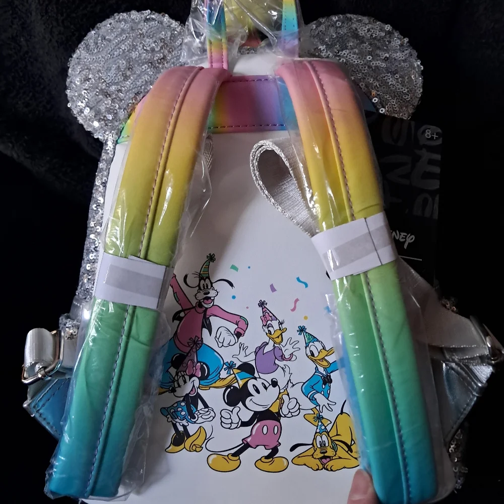 Sequin Birthday Loungefly Mini Backpack - Picture 5 of 6